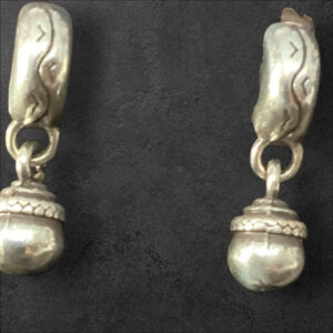 Brighton Silver Tone Drop Earrings 1708